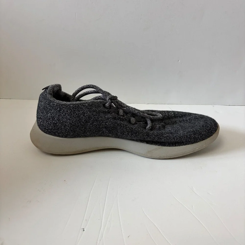 Allbirds Wool Runners Mens 10 Charcoal Grey Heather Merino Wool Sneakers WR M10